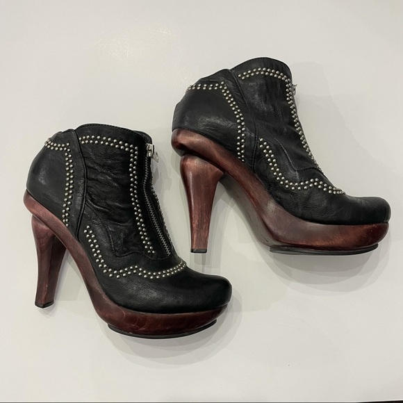Calleen Cordero Free People Studded Booties 7 - Picture 7 of 13
